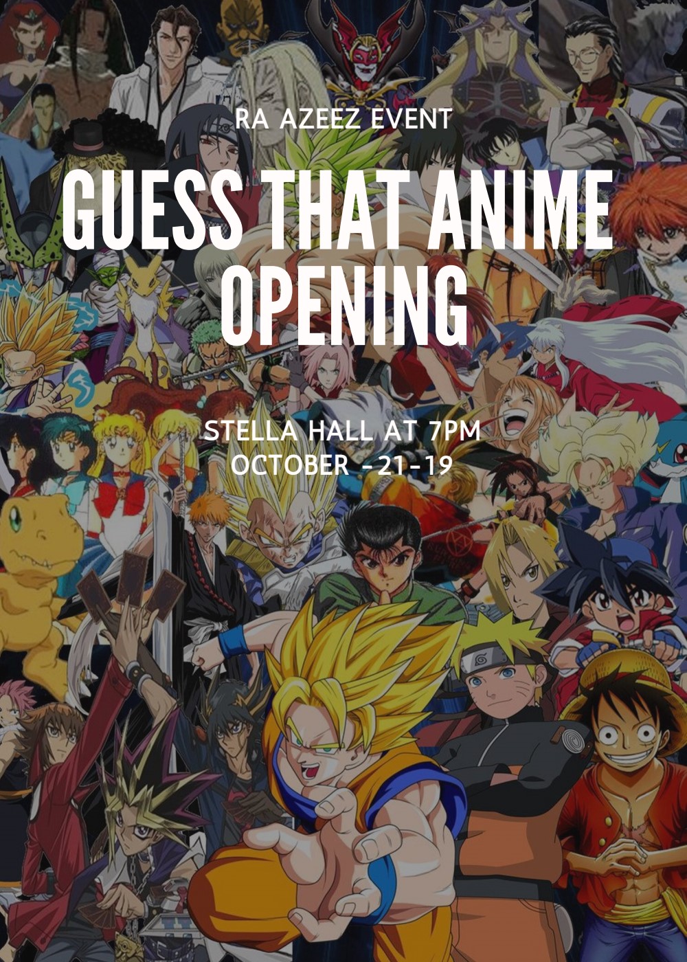 Guess The Anime By The Opening