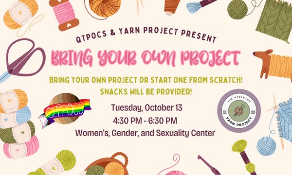 Bring Your Own Yarn Project!!!