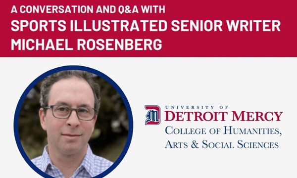 A Conversation and Q&A with Sports Illustrated senior writer Michael Rosenberg - Tue, Nov. 12