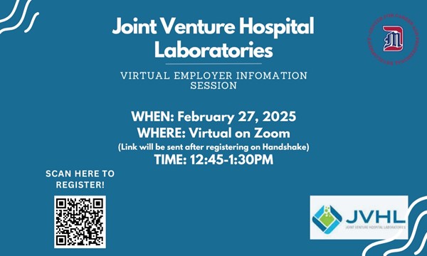 Information Session: Joint Venture Hospital Laboratories  - Thu, Feb. 27