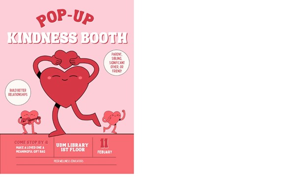 Pop-Up Kindness Booth - Tue, Feb. 11