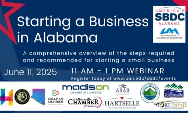 learn About Starting a Business in Alabama