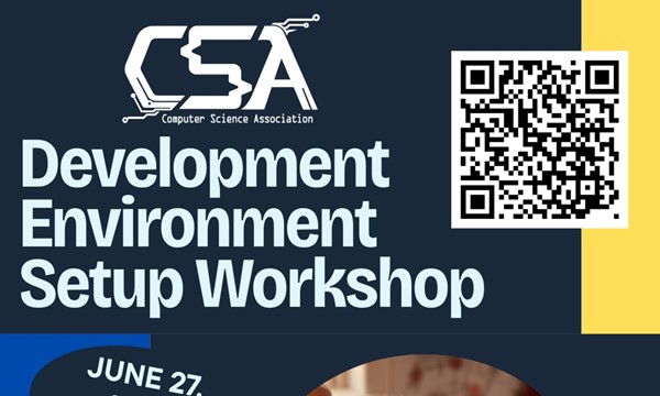 Promotional graphic for Development Environment Setup Workshop 
