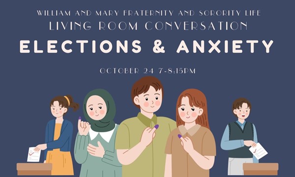 Living Room Conversation: Elections & Anxiety 