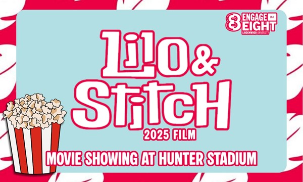 Lilo and Stitch on Hunter Stadium