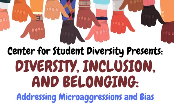 Diversity, Inclusion, and Belonging: Addressing Microaggressions and Bias