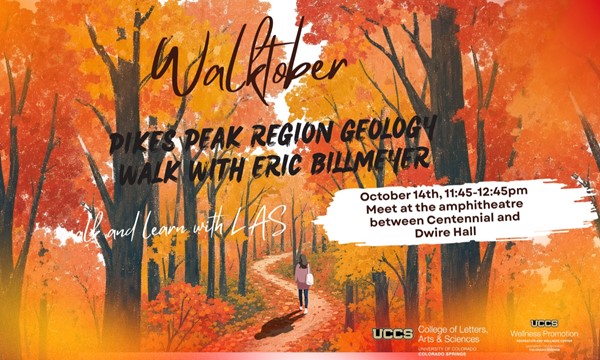 Walktober: Pikes Peak Region Geology Walk with Eric Billmeyer: