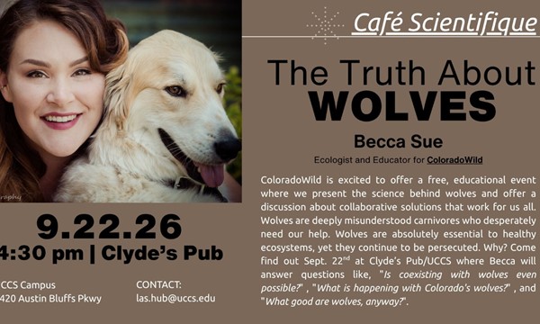 Cafe Scientifique - The Truth About Wolves with Becca Sue