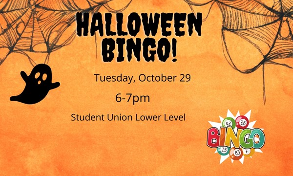 Halloween Bingo - Tue, Oct. 29