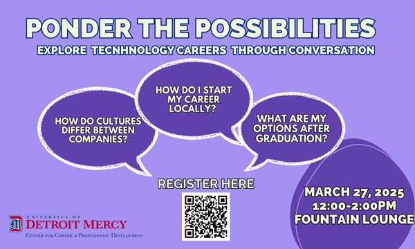 Ponder the Possibilities in Technology - Thu, Mar. 27