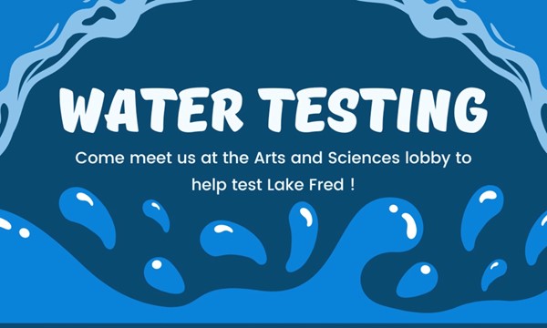 Lake Fred Water Testing 