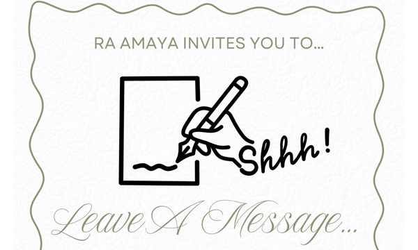 Leave a Message…A Passive Way to Release