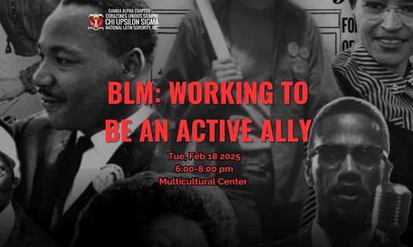 BLM: Working to be an active ally 