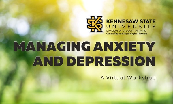 Managing Anxiety & Depression