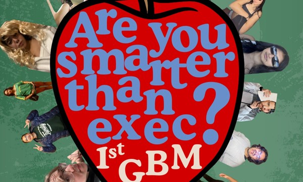 General Body Meeting: Are you smarter than an exec member?