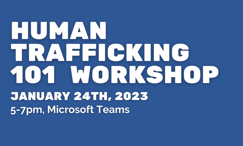 Human Trafficking 101 Workshop