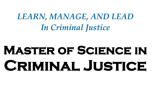 Master of Science in Criminal Justice Information Session