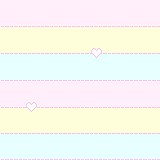 Pastel pink, blue, and yellow striped background