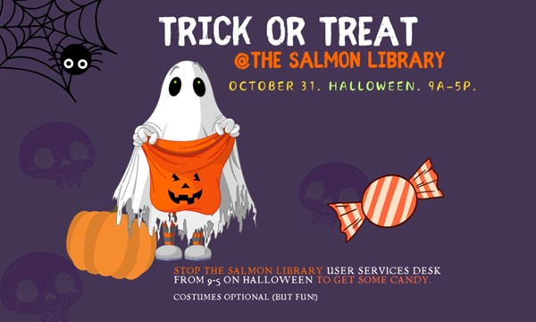 learn About Trick or Treat the Library