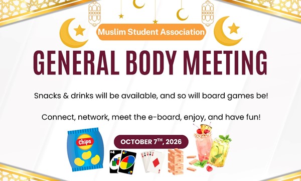 MSA General Body Meeting