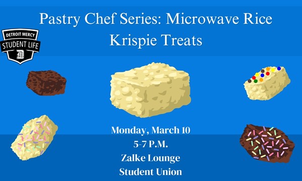 Pastry Chef Series: Microwave Rice Krispie Treats - Mon, Mar. 10