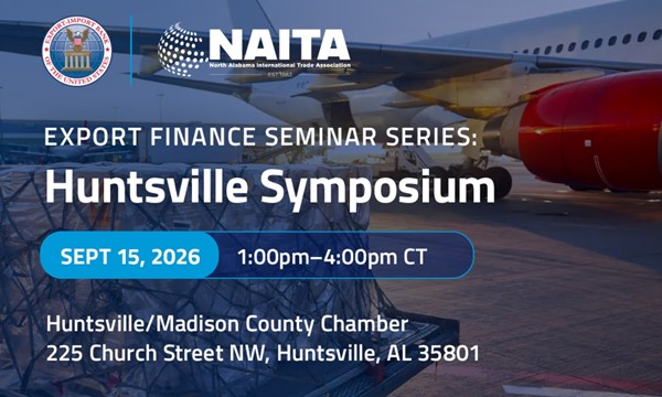 learn About EXIM Bank Symposium - Huntsville
