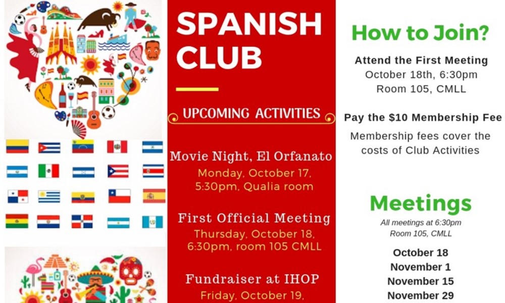 First Club Spanish Club Meeting - TechConnect