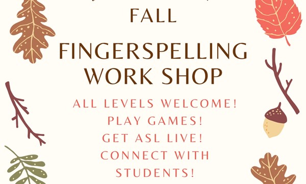 ASL Fingerspelling Workshop