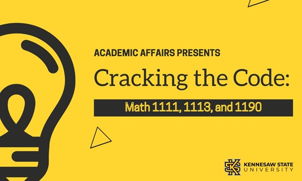 Cracking the Code: 1111, 1113, 1190 (Marietta Campus)