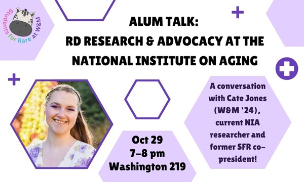 Alum Talk: Rare Disease Research at the NIA