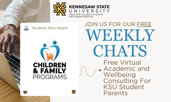 Free Virtual Academic and Wellbeing Consulting For KSU Student Parents