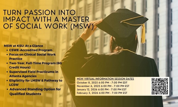 Master of Social Work (MSW) Information Sessions 