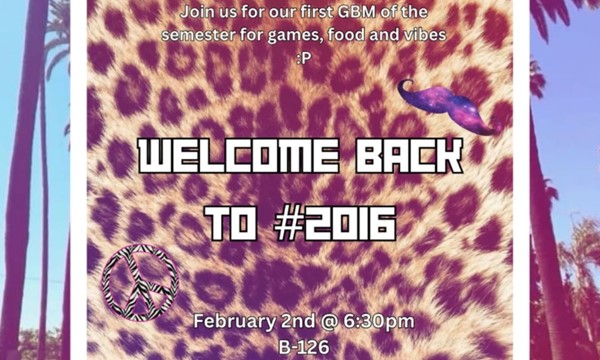 PASAS General Body Meeting #1