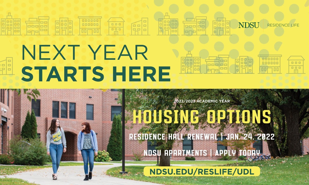 Ndsu Academic Calendar 2022 2023 Residence Hall Room Renewal - Myndsu| North Dakota State University