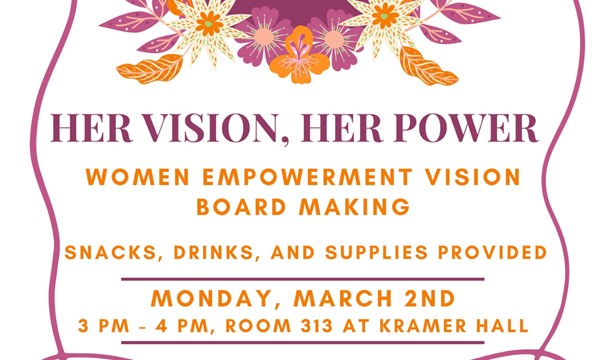 Her Vision, Her Power: Vision Board Making Event
