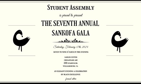 The Seventh Annual Sankofa Gala (Cancelled)