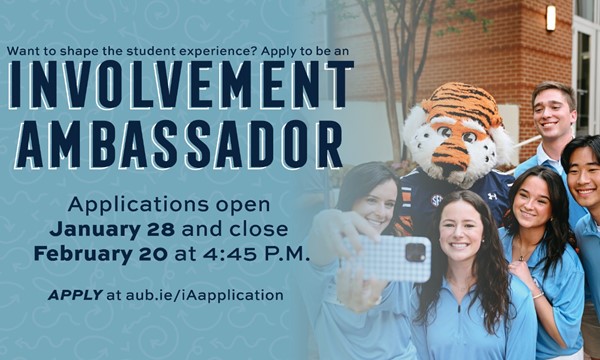 Involvement Ambassador Applications | NOW OPEN
