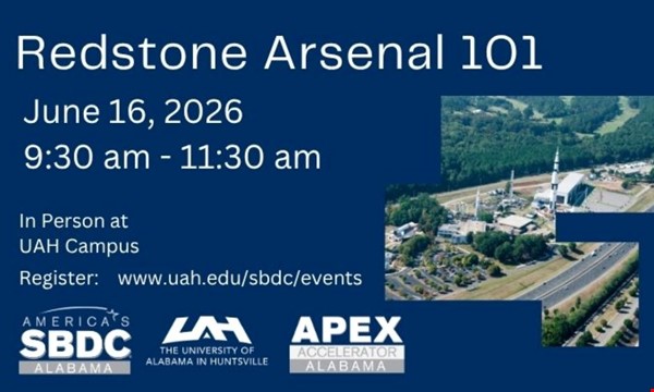 learn About Redstone Arsenal 101 - In-Person Event