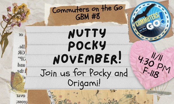 Nutty Pocky November! with Commuters On The Go GBM #8