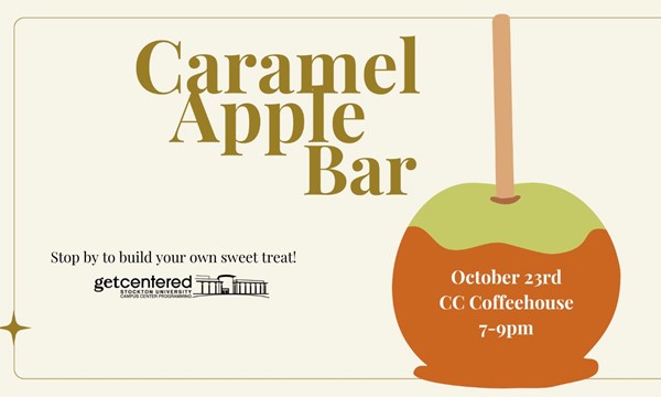 Caramel Apple Bar