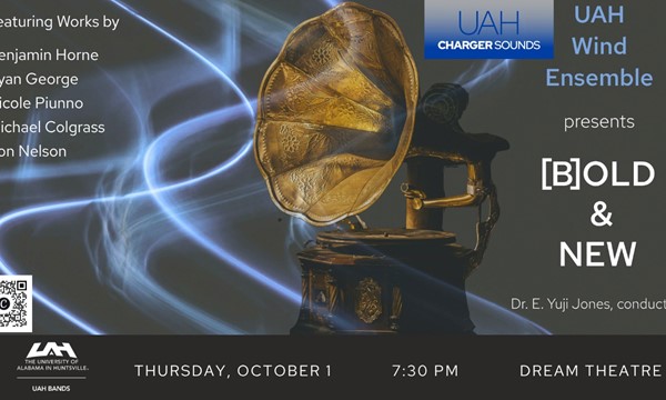 learn About UAH Charger Sounds presents: The UAH Wind Ensemble -  [B]OLD & NEW 