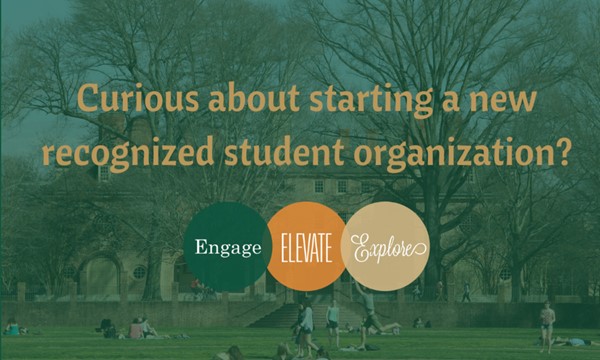 Starting a New Student Organization Information Session