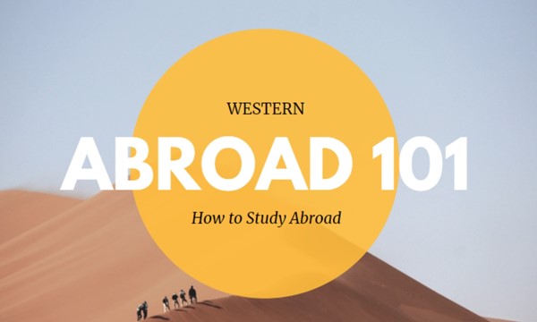 Western Abroad 101 Information Session