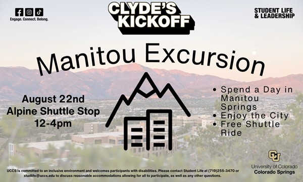 Clyde's Kickoff 2026: Manitou Excursion