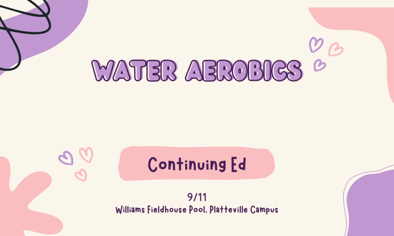 Water Aerobics starting at Sep. 11, 2023 at 6:00 pm