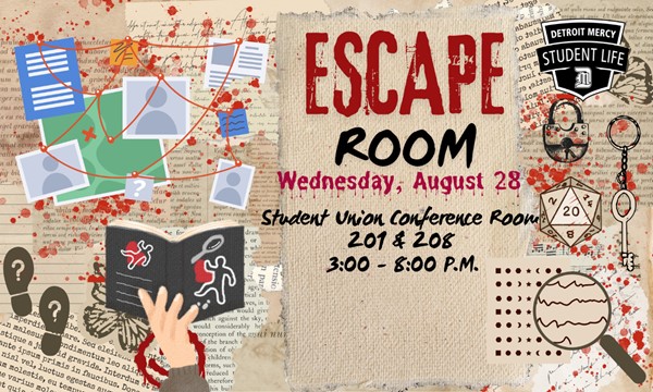 Welcome Week: Escape Room - Wed, Aug. 28