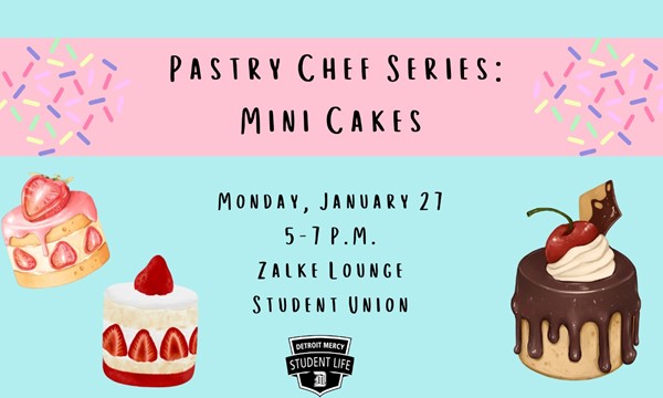 Pastry Chef Series: Mini Cake Decorating - Mon, Jan. 27