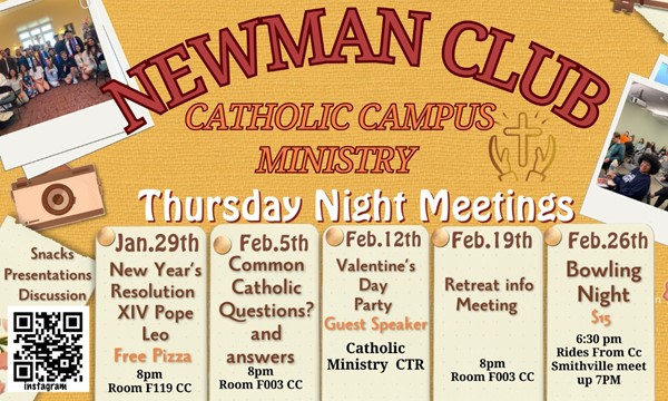 Newman Thursday Meeting