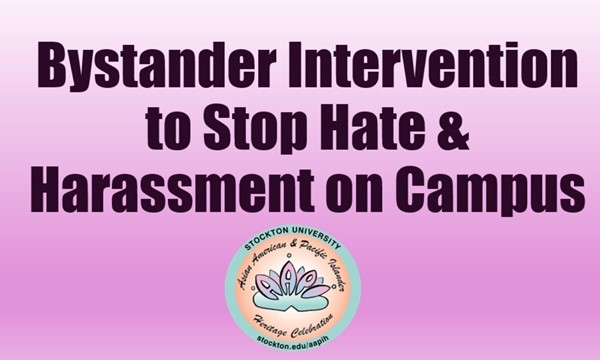 Bystander Intervention to Stop Hate & Harassment on Campus