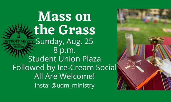 Mass on the Grass - Sun, Aug. 25